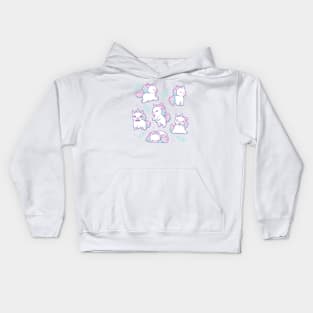 Chubby Unicorns Kids Hoodie